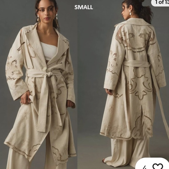 NWT Avec Les Filles Linen Blend
Trench Coat size S
🚨 FINAL PRICE NO OFFER ACCEPT - Picture 4 of 14